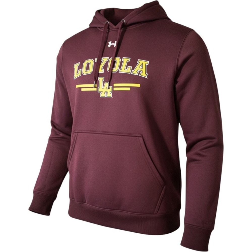 LOYOLA University Under Armour LOUISIANA Unisex MEDIUM Hoodie read- flaw.
